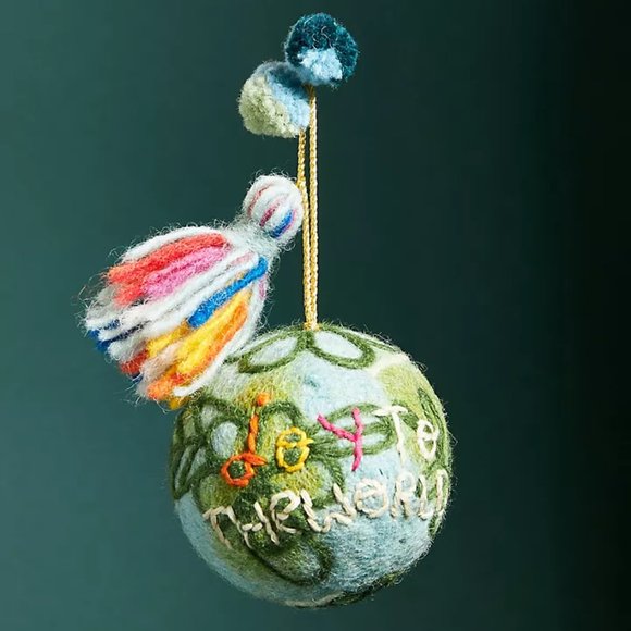Anthropologie Other - Anthropologie Joy To The World Unity Ornament